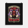 Cat Demon Inside-None-Matte-Poster-Studio Mootant