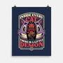 Cat Demon Inside-None-Matte-Poster-Studio Mootant