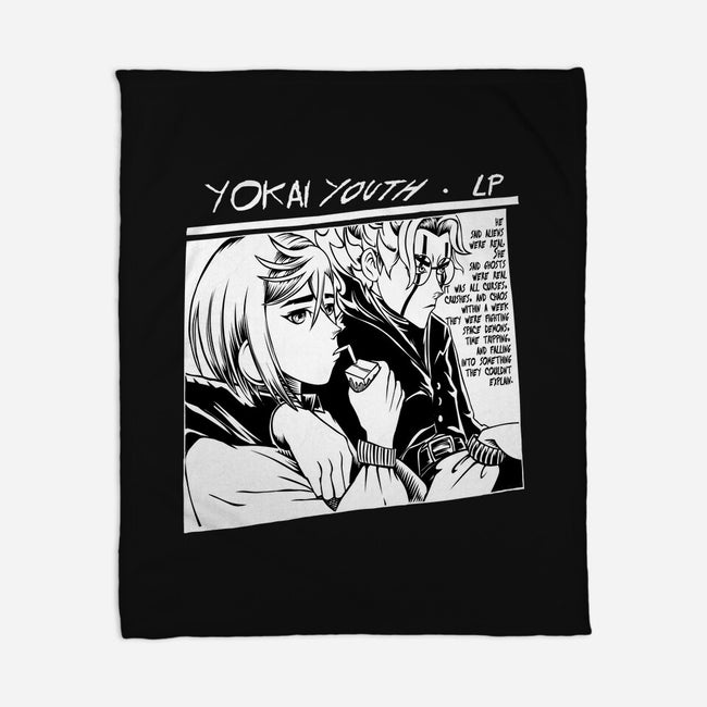 Yokai Youth-None-Fleece-Blanket-joerawks