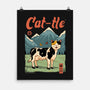 Cat-tle-None-Matte-Poster-vp021