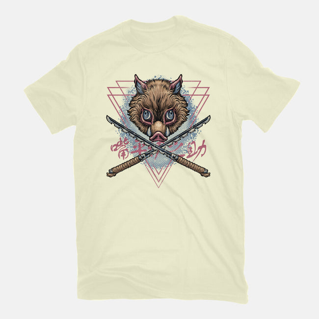 Raging Boar-Mens-Basic-Tee-glitchygorilla