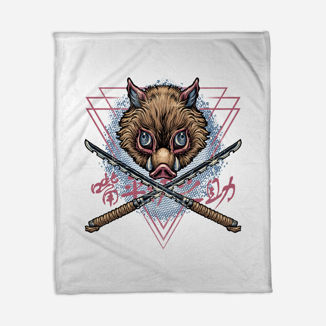 Raging Boar-None-Fleece-Blanket-glitchygorilla