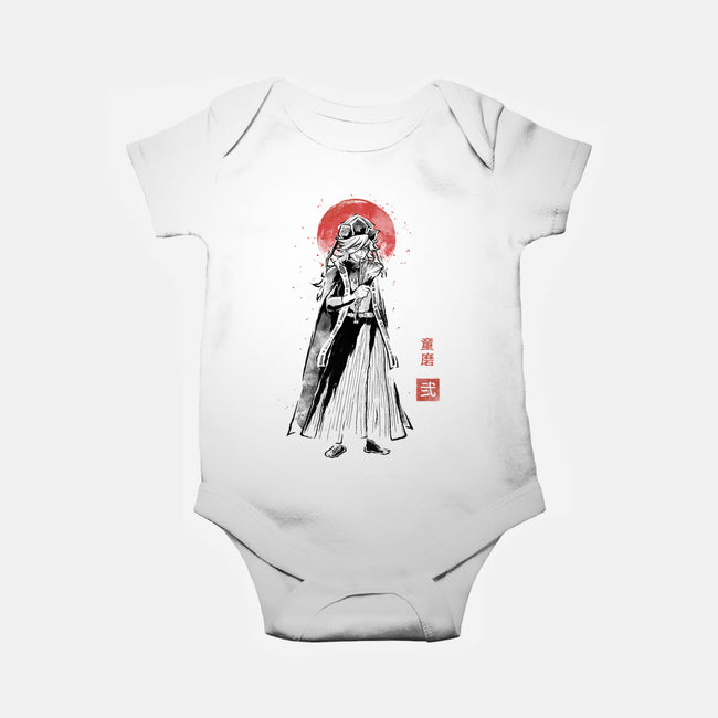 Doma Sumi-e-Baby-Basic-Onesie-Astrobot Invention