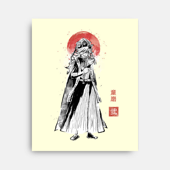 Doma Sumi-e-None-Stretched-Canvas-Astrobot Invention