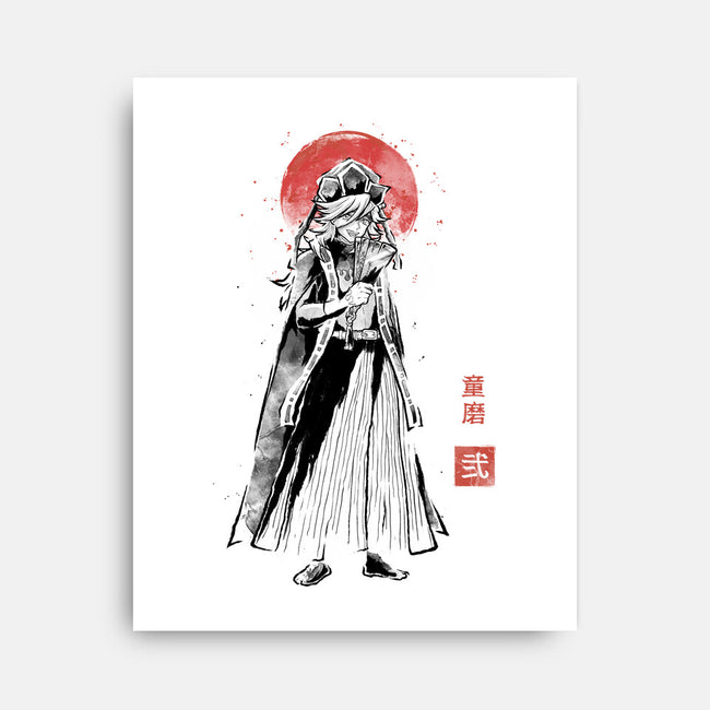 Doma Sumi-e-None-Stretched-Canvas-Astrobot Invention