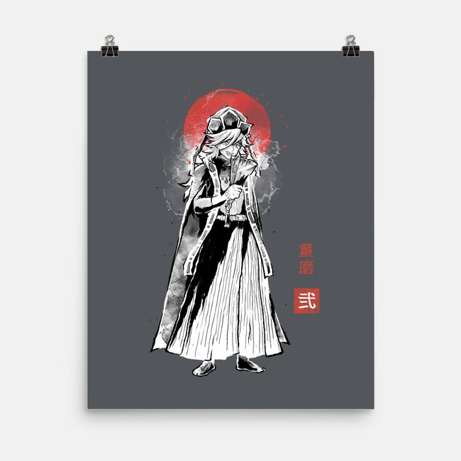 Doma Sumi-e-None-Matte-Poster-Astrobot Invention