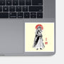 Doma Sumi-e-None-Glossy-Sticker-Astrobot Invention