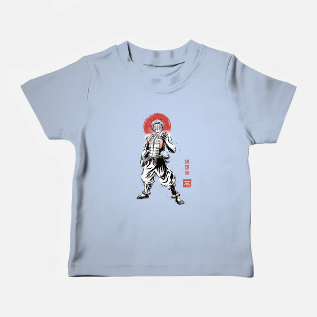 Akaza Sumi-e-Baby-Basic-Tee-Astrobot Invention