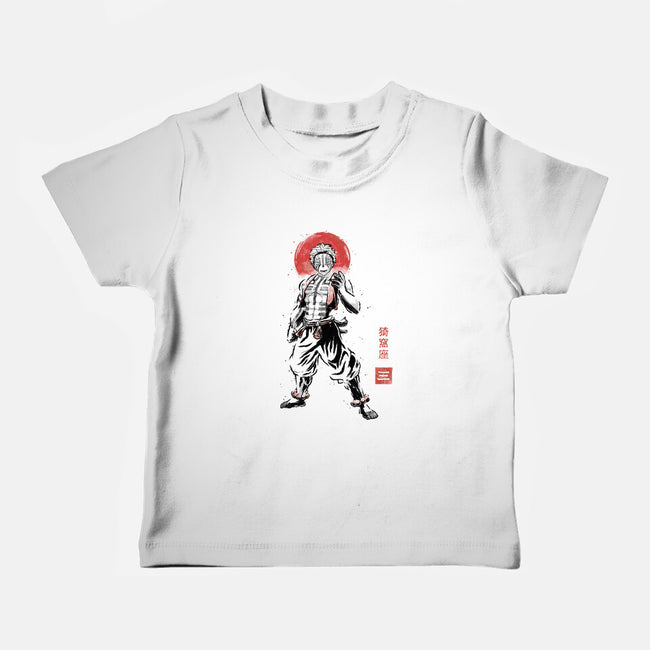 Akaza Sumi-e-Baby-Basic-Tee-Astrobot Invention