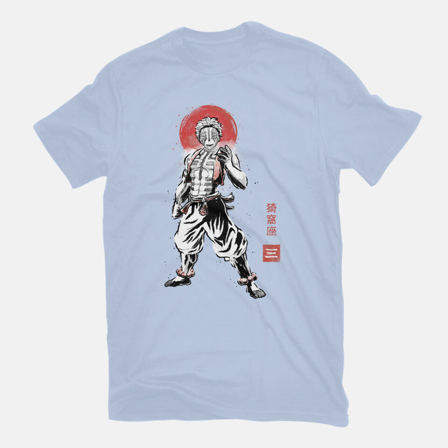 Akaza Sumi-e-Mens-Basic-Tee-Astrobot Invention