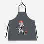 Akaza Sumi-e-Unisex-Kitchen-Apron-Astrobot Invention