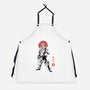 Akaza Sumi-e-Unisex-Kitchen-Apron-Astrobot Invention