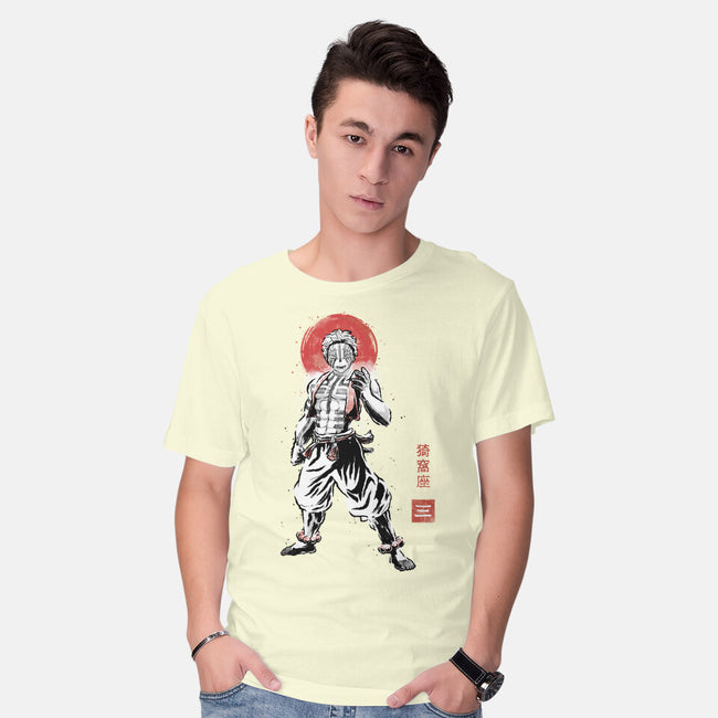 Akaza Sumi-e-Mens-Basic-Tee-Astrobot Invention