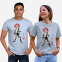 Akaza Sumi-e-Unisex-Basic-Tee-Astrobot Invention