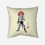 Akaza Sumi-e-None-Removable Cover w Insert-Throw Pillow-Astrobot Invention