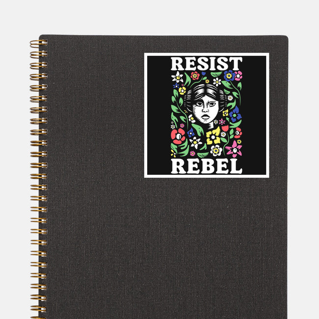 Resist Rebel-None-Glossy-Sticker-piercek26