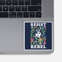 Resist Rebel-None-Glossy-Sticker-piercek26