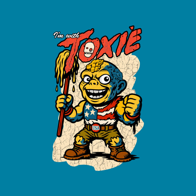 I’m With Toxie-None-Fleece-Blanket-palmstreet