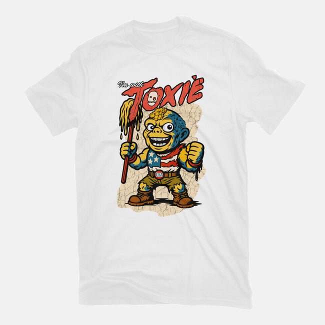 I’m With Toxie-Womens-Basic-Tee-palmstreet