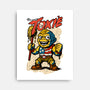 I’m With Toxie-None-Stretched-Canvas-palmstreet