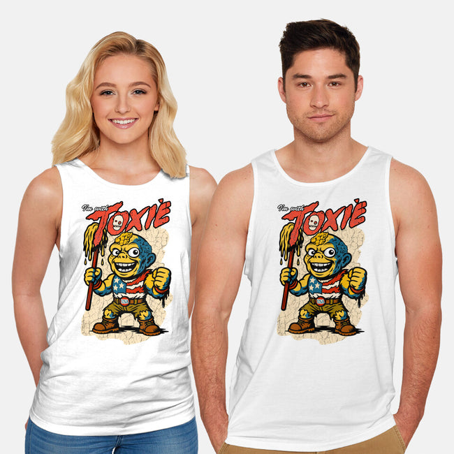 I’m With Toxie-Unisex-Basic-Tank-palmstreet