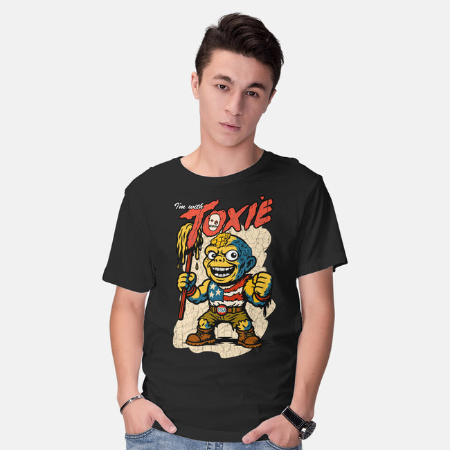 I’m With Toxie-Mens-Basic-Tee-palmstreet