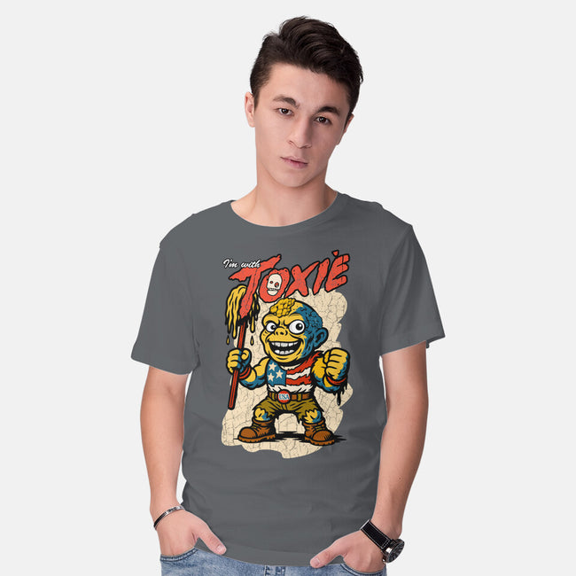 I’m With Toxie-Mens-Basic-Tee-palmstreet