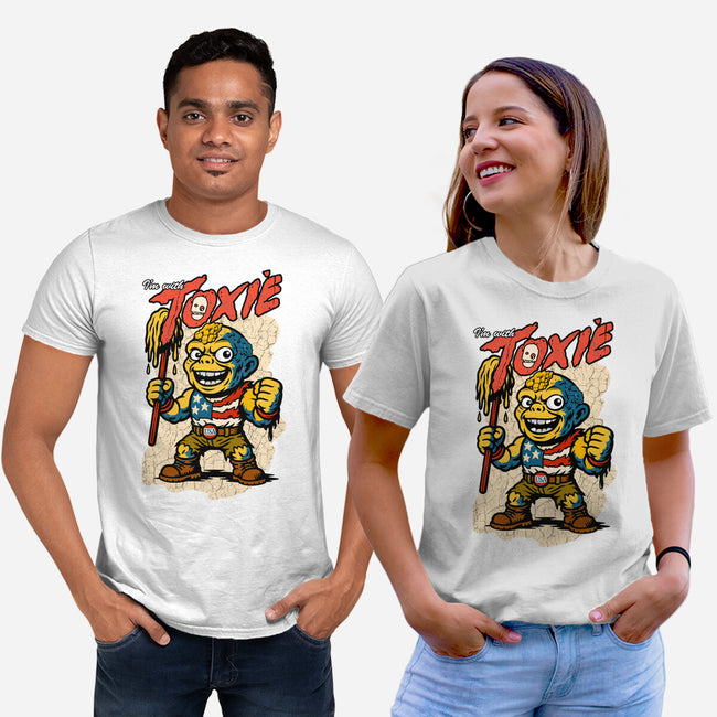 I’m With Toxie-Unisex-Basic-Tee-palmstreet