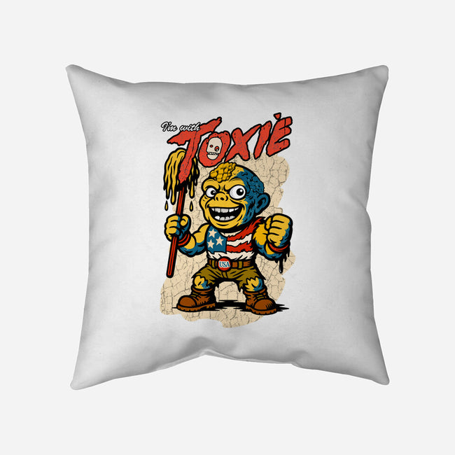 I’m With Toxie-None-Removable Cover w Insert-Throw Pillow-palmstreet