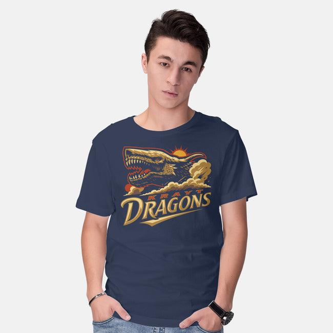 Krayt Dragons-Mens-Basic-Tee-Wheels