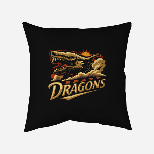 Krayt Dragons-None-Removable Cover w Insert-Throw Pillow-Wheels