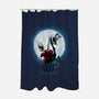 Hollow Rider-None-Polyester-Shower Curtain-teesgeex