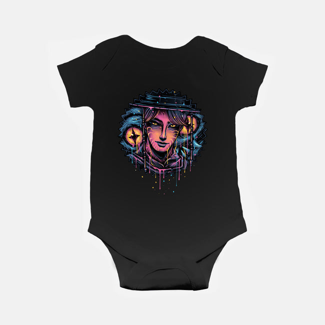 Rise From The Darkness-Baby-Basic-Onesie-glitchygorilla