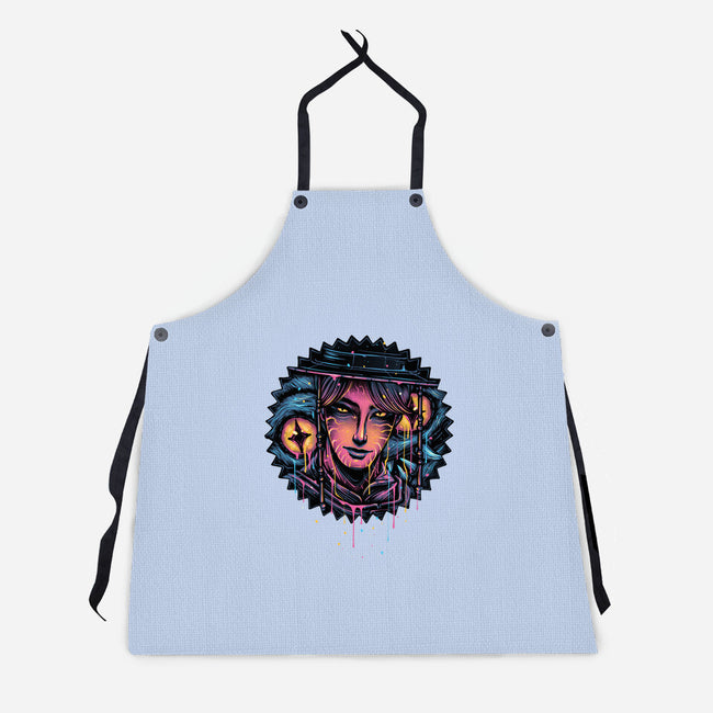 Rise From The Darkness-Unisex-Kitchen-Apron-glitchygorilla
