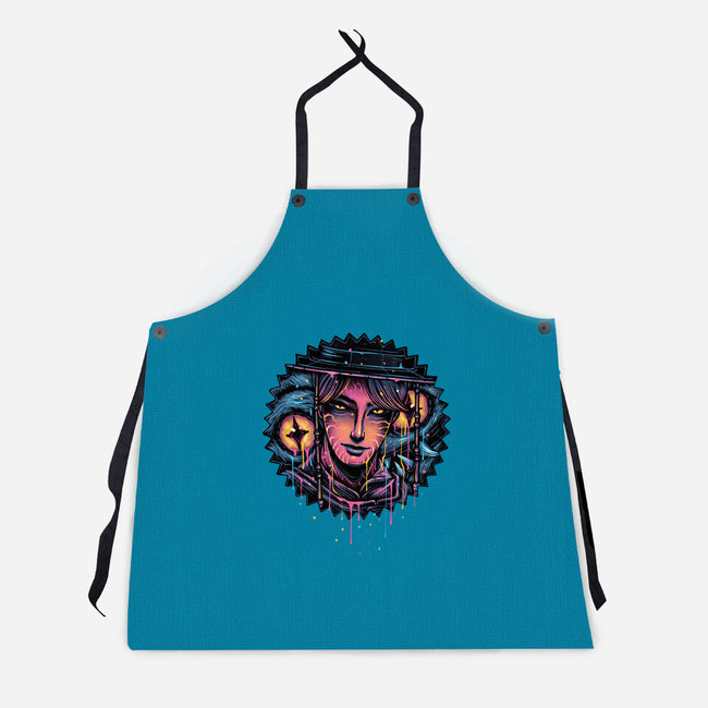 Rise From The Darkness-Unisex-Kitchen-Apron-glitchygorilla