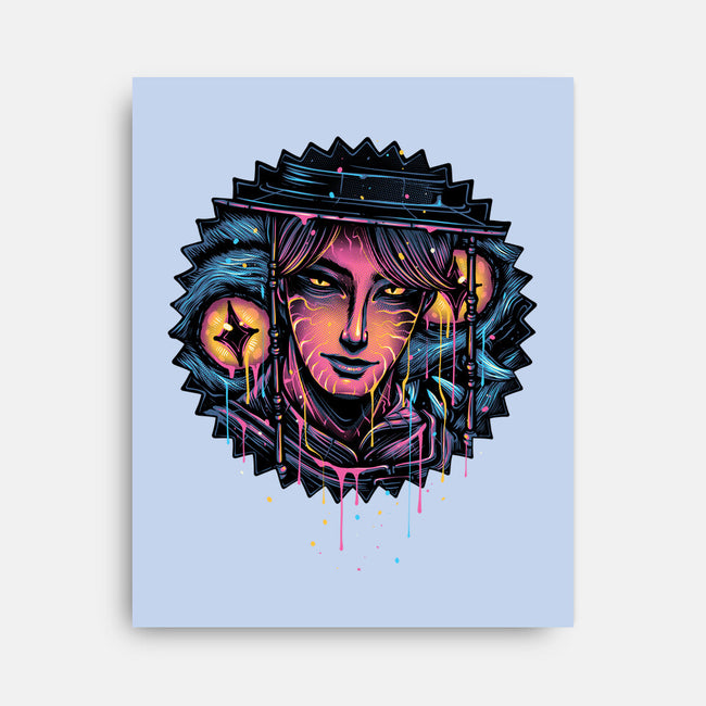 Rise From The Darkness-None-Stretched-Canvas-glitchygorilla