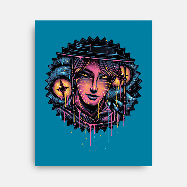 Rise From The Darkness-None-Stretched-Canvas-glitchygorilla