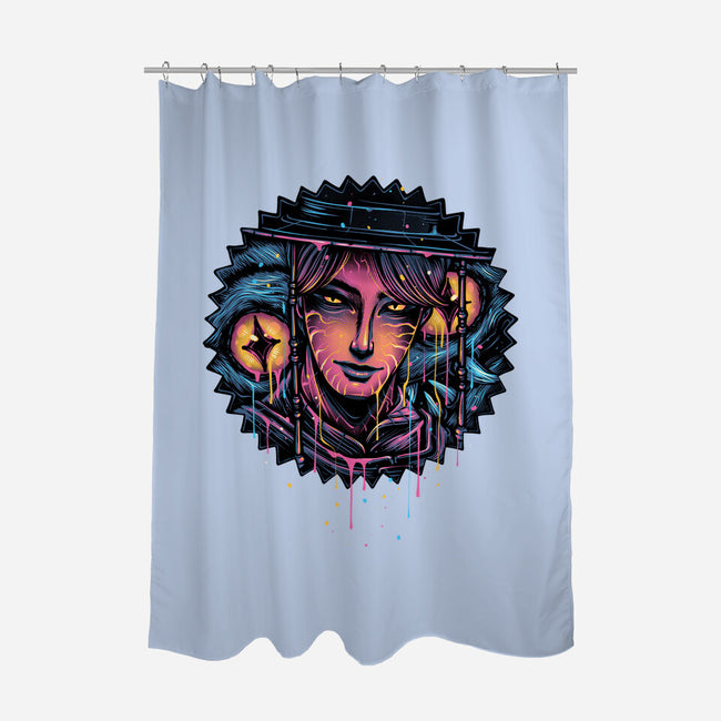 Rise From The Darkness-None-Polyester-Shower Curtain-glitchygorilla