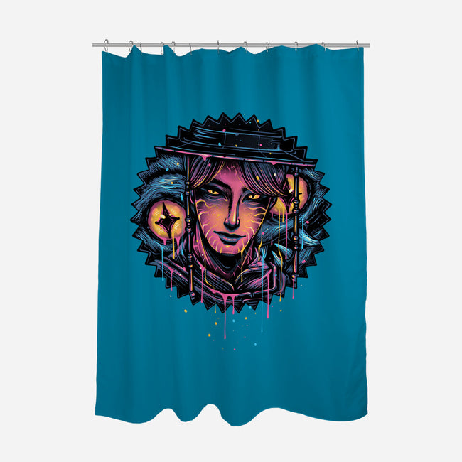 Rise From The Darkness-None-Polyester-Shower Curtain-glitchygorilla