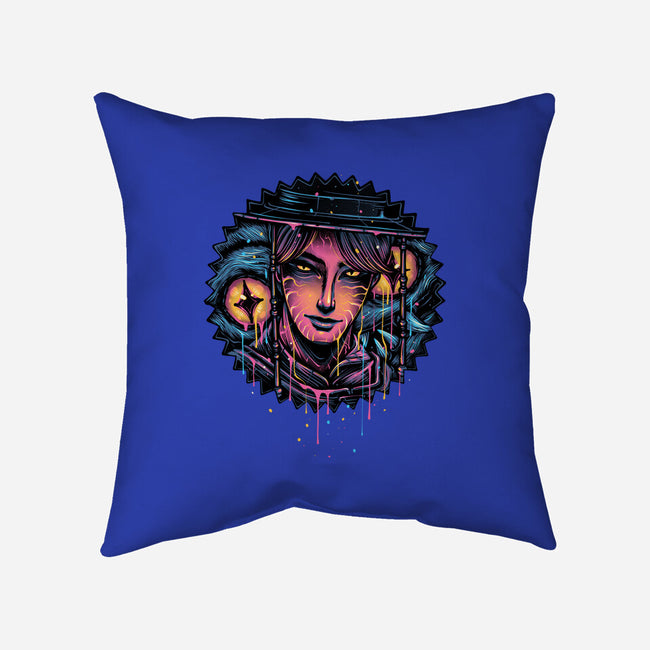 Rise From The Darkness-None-Removable Cover w Insert-Throw Pillow-glitchygorilla