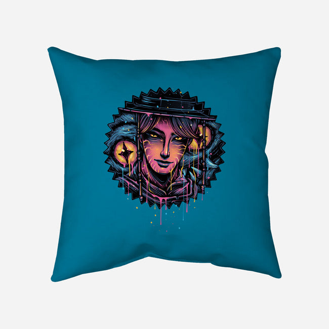 Rise From The Darkness-None-Removable Cover w Insert-Throw Pillow-glitchygorilla