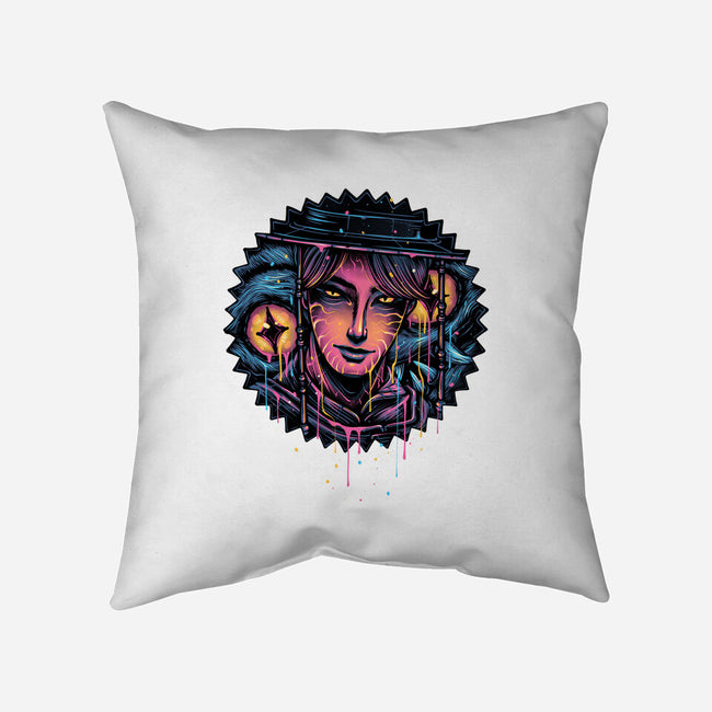 Rise From The Darkness-None-Removable Cover w Insert-Throw Pillow-glitchygorilla
