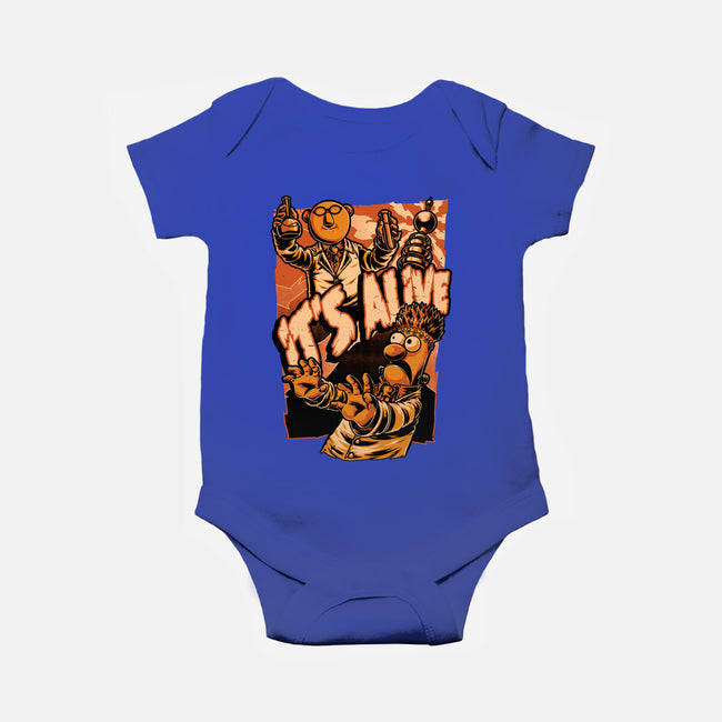 Puppet Science Horror-Baby-Basic-Onesie-Studio Mootant