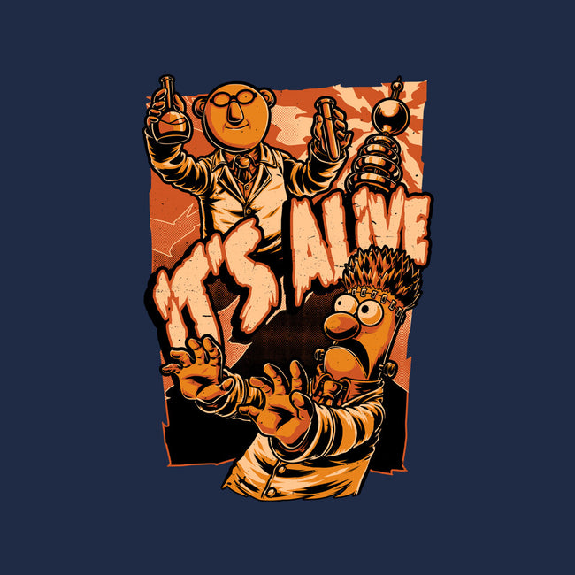 Puppet Science Horror-None-Polyester-Shower Curtain-Studio Mootant