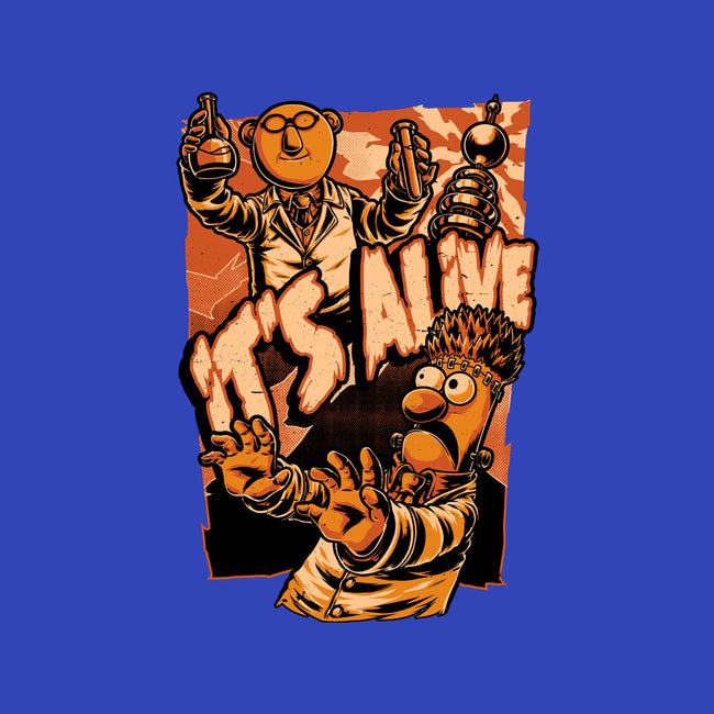 Puppet Science Horror-None-Polyester-Shower Curtain-Studio Mootant