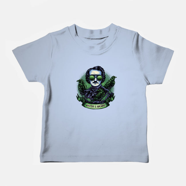 Mystery And Macabre-Baby-Basic-Tee-glitchygorilla