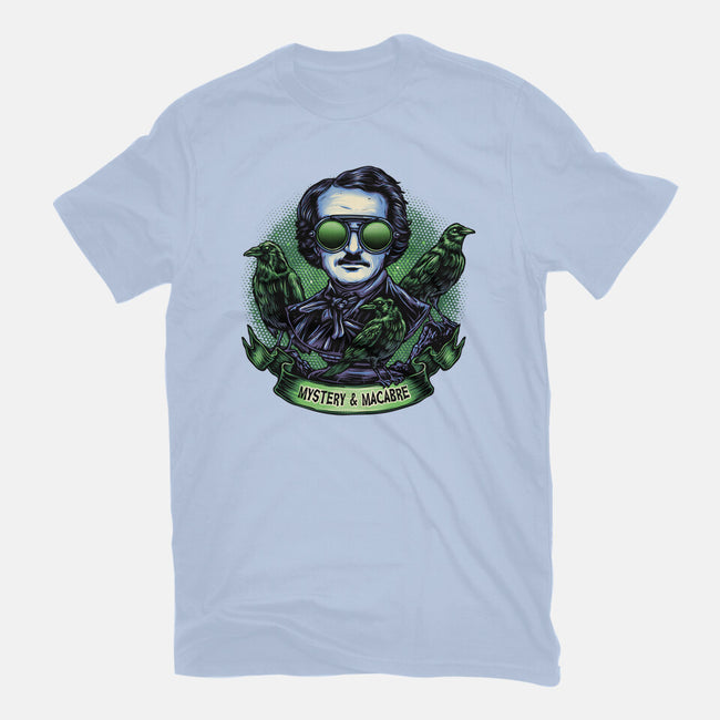 Mystery And Macabre-Unisex-Basic-Tee-glitchygorilla