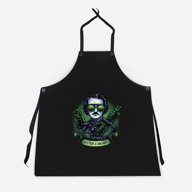Mystery And Macabre-Unisex-Kitchen-Apron-glitchygorilla