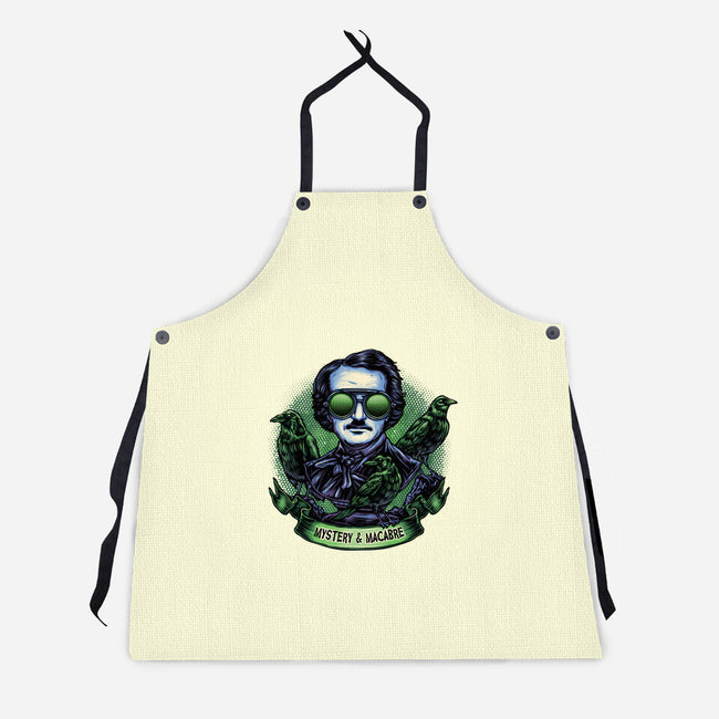 Mystery And Macabre-Unisex-Kitchen-Apron-glitchygorilla