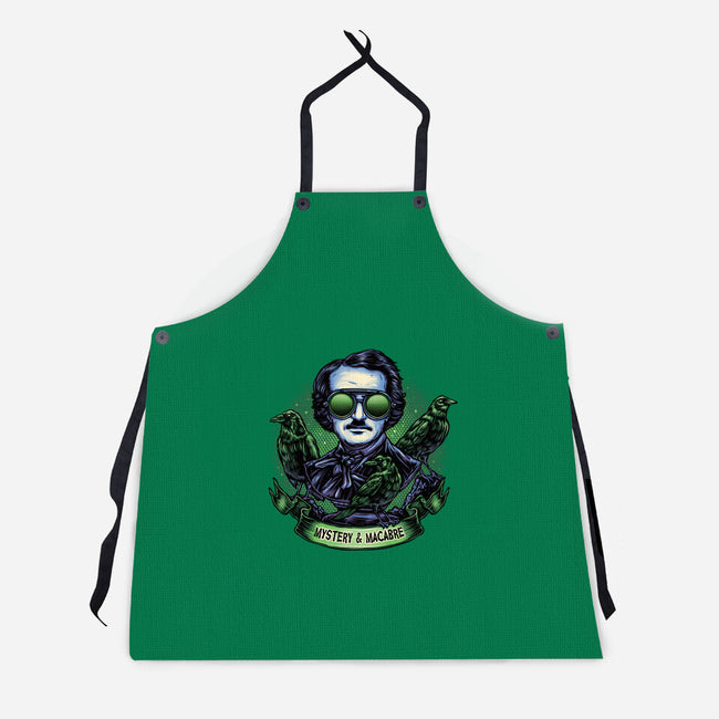 Mystery And Macabre-Unisex-Kitchen-Apron-glitchygorilla